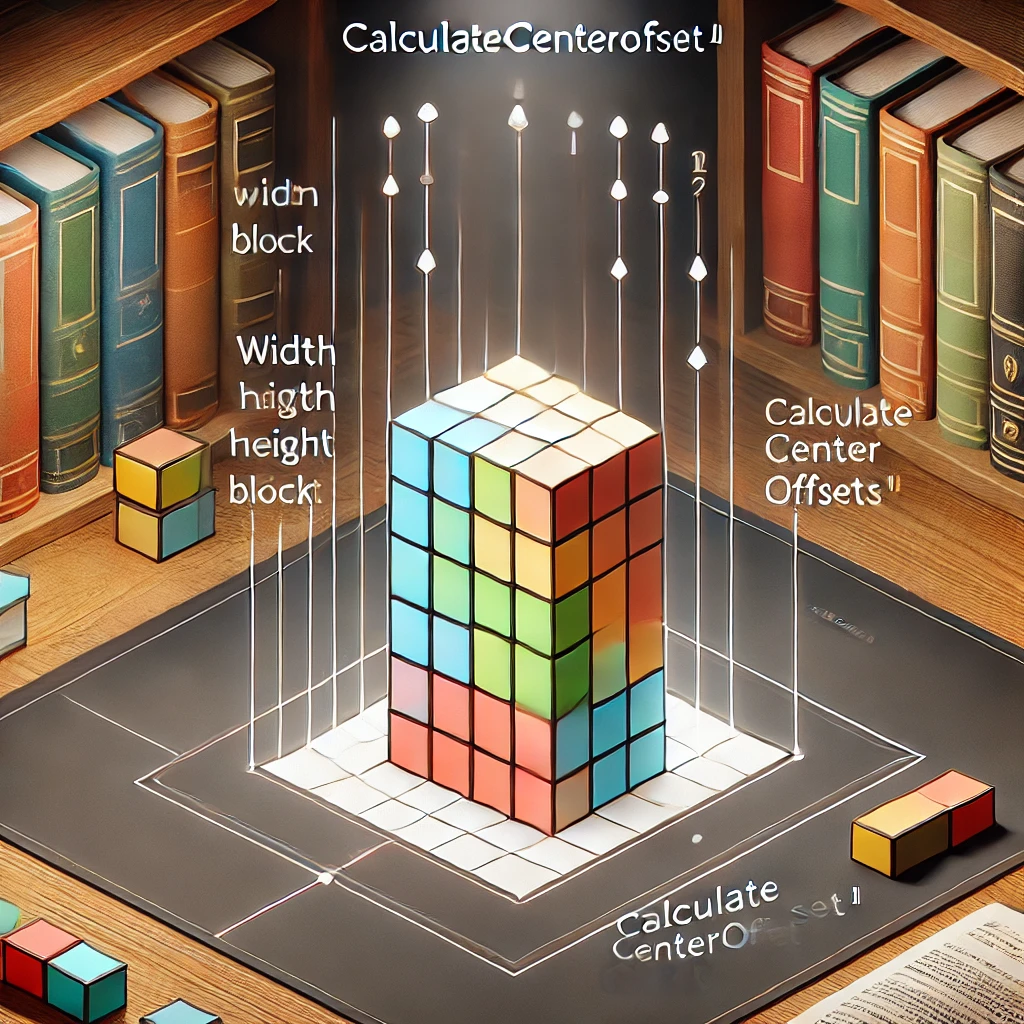 calculateCenterOffset(matrix)