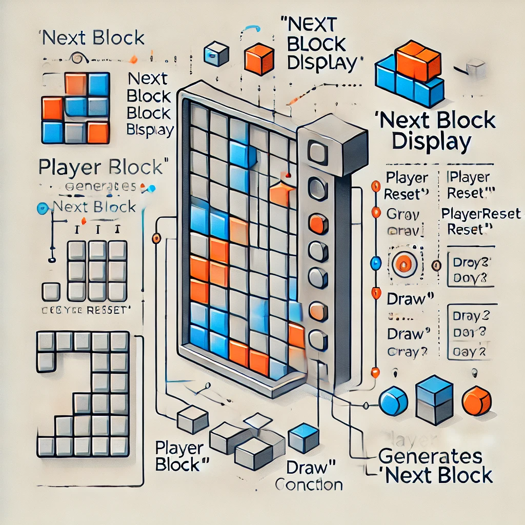 Nextブロック表示の仕組みは、テトリスゲームにおいてプレイヤーの戦略性を大きく向上させる重要な要素