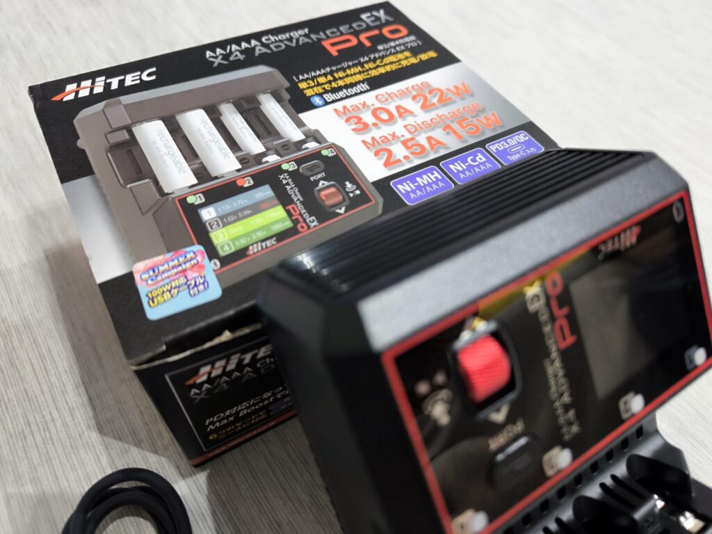Hitec X4 Advanced EX Pro　買ってみた　開封の儀