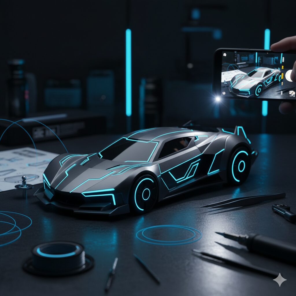 “TRON”の光を宿すカスタムプラン